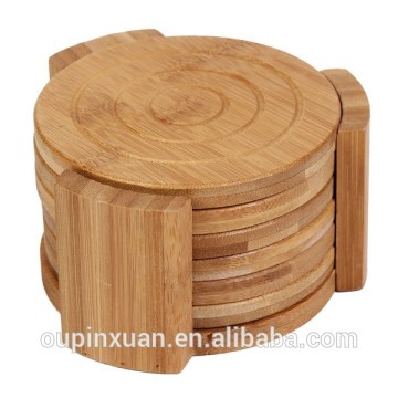 2014 New product bamboo insulation mat,coffee cup mat