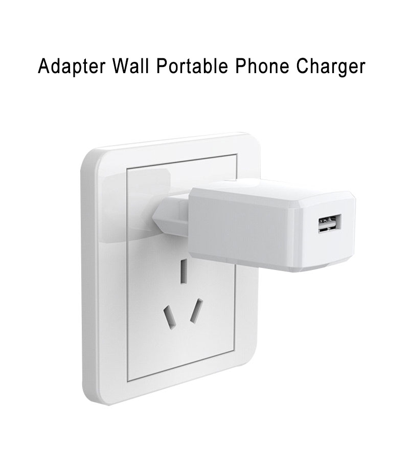 for iPhone 11 7 Wall Phone Charger 5V 2A EU plug Portable Usb Charger For xiaomi mobile phone accessories