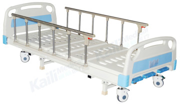 Three Function Adjustable Manual Hospital Care Bed