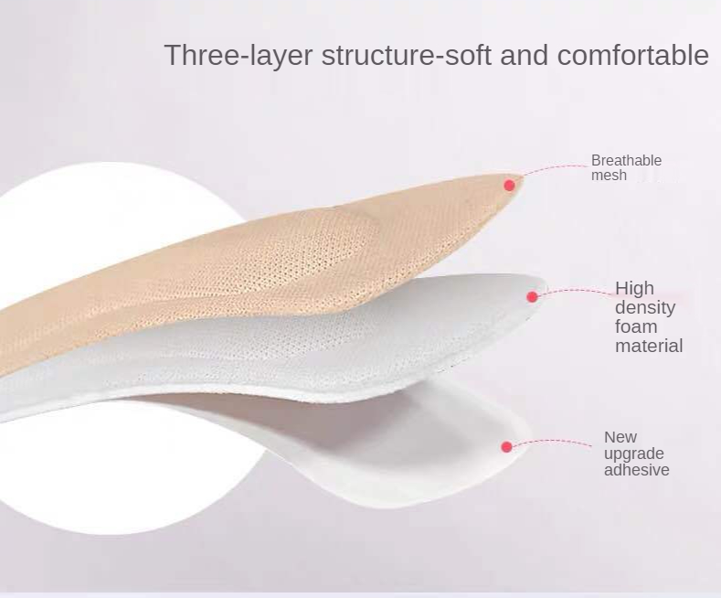 Feet Care Patch Pads Heel Liner Crash Heel Sticker Pain Relief Cushion Anti-wear Adhesive Insole Shoes Accessories