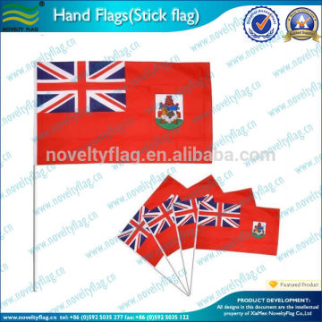 custom hand held flags