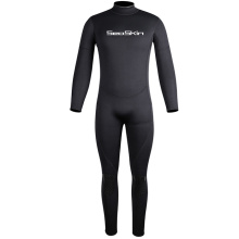 Seaskin Erkek Geri Zip Şnorkelli 3mm Neopren Wetsuit