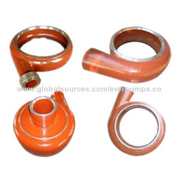 Slurry pump spare parts for coal plants and mining