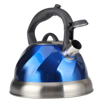 Stainless Steel Whistling Tea Kettle Bule