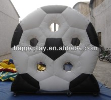 high quality CE inflatale soccer game goal football soccer goals