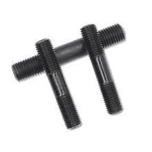Black Double End Studs Threaded Rod Bolt