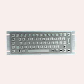 Braille Metal Keyboard for Information Kiosk