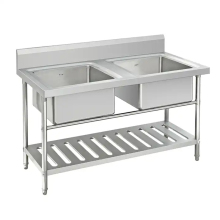 Custom Stainless Steel Sinks and Countertops for Restaurant Equipment