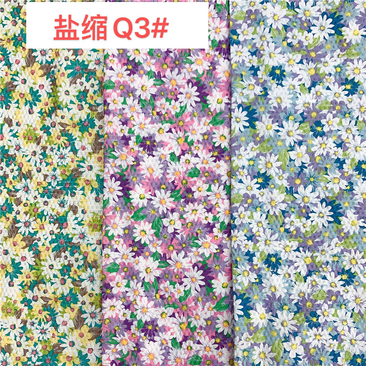 2020 NEW fashion stocklot plain poplin 100%cotton printed fabric for women dress