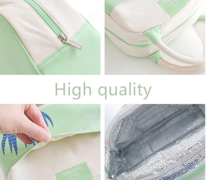 Wholesale Small Fresh Lunch Box Bag Insulation Bag Thickened Lunch Bag Children School Lunch Bag for Kids