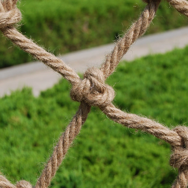 Customised Strong Twisted Rope Jute Net