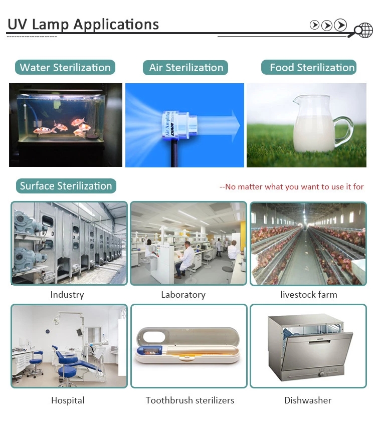 30W UV disinfection lamp