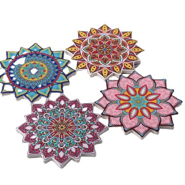 Easy Clean Natural Stone Coasters for Drinks