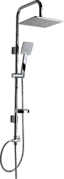 constant temperature thermostatic over head shower column