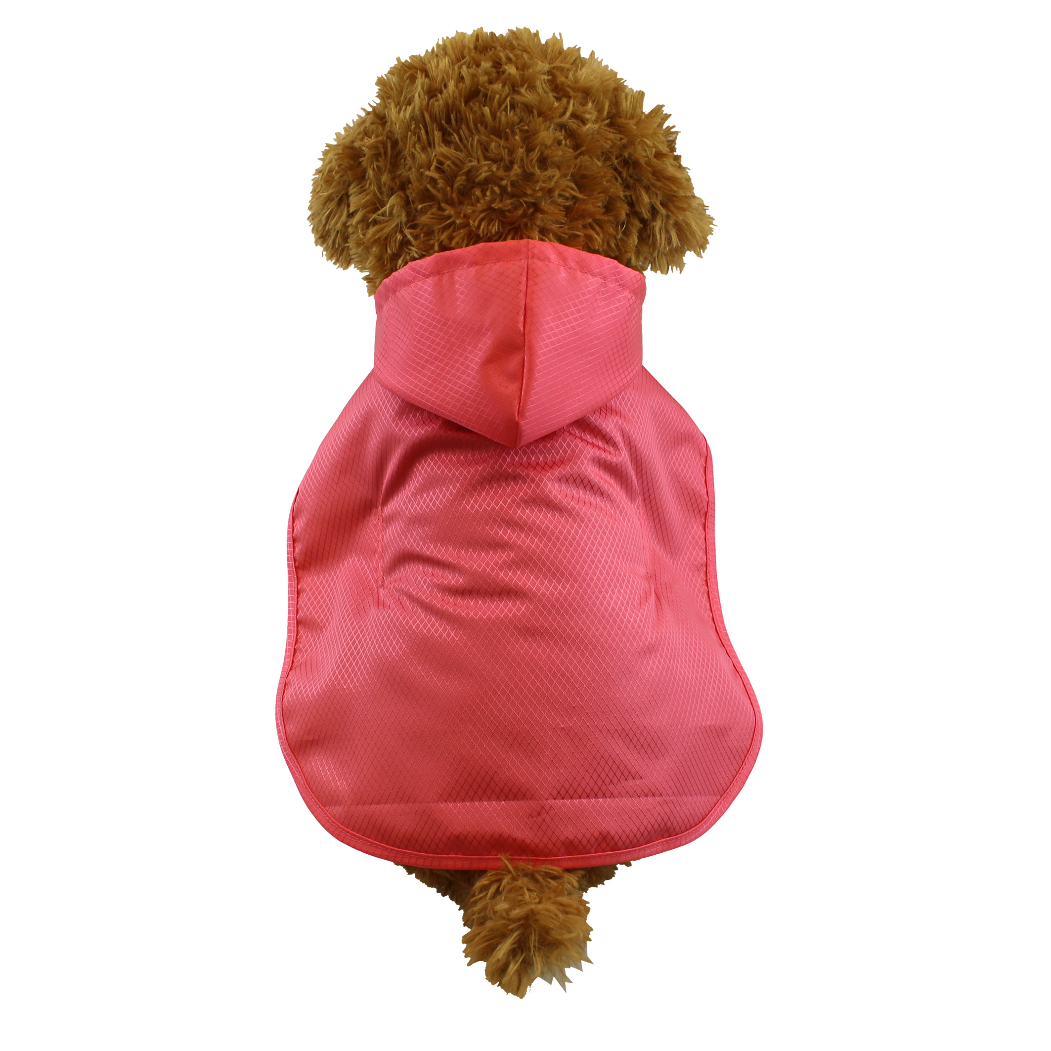 2021 new product release QDP2020RX-2 100% RPET material Waterproof Pink with hat pet  jacket  for Pet Apparel Clothes