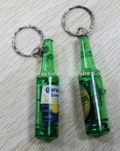 Customized Bottle Keychain with Micky LED light