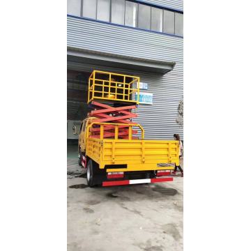 Camion de plate-forme de levage de hauteur télescopique Dongfeng