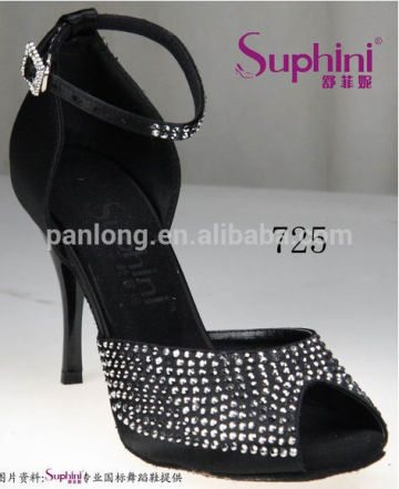 Hot Sale Wedding Party High Heel Shoes Black