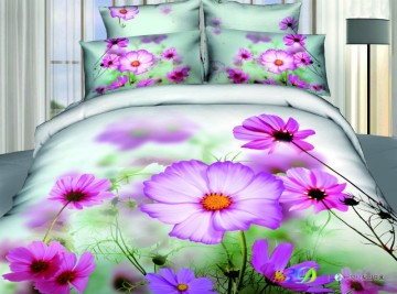 2014 latest Floral 3D Bedding set, flower 3D printed Comforter Set