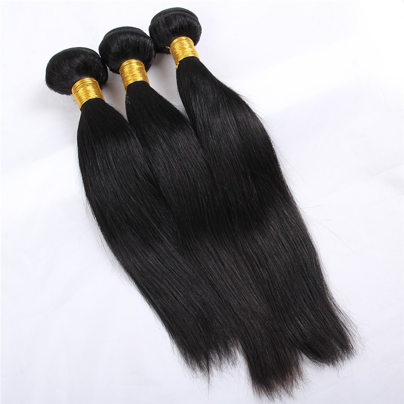 Xuchang Factory Unprocessed Wholesale Virgin Brazilian Hair Bundles Straight