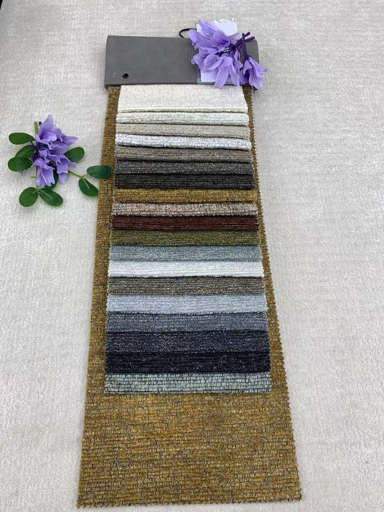 Tela de tapicería de chenilla Chenille Upholstery Fabric
