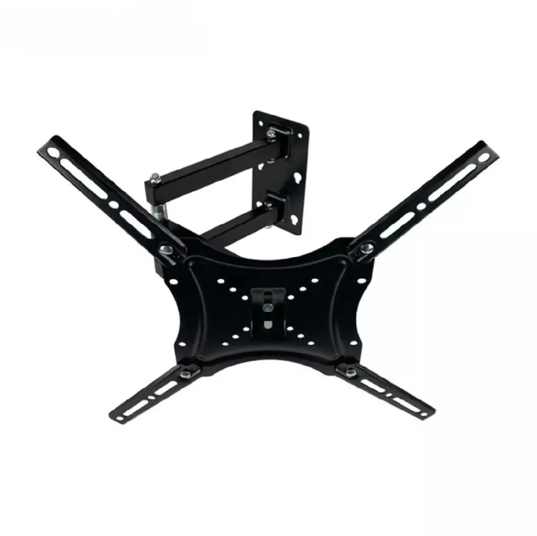 Factory Direct 26 32 37 42 46 50 55 Inches Vesa 400X400 LCD LED Swivel Titl Wall Mount TV Bracket/