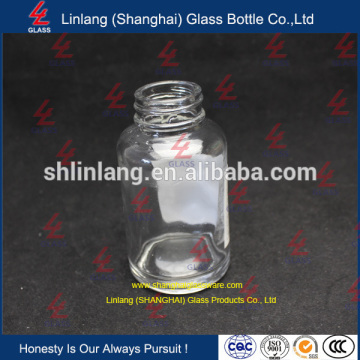 clear Glass Medicine Bottle with innovation design