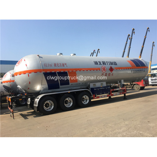 36000 liter Trailer gas minyak bumi cair