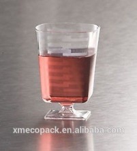 XIamen Factory Plastic wine cup