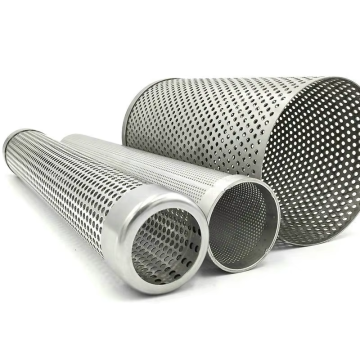 Professional Custom Perforated Tubes for Motorcycle Engines and Muffler Filters