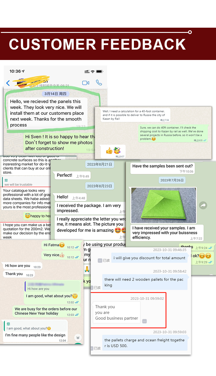 Teto acústico PET PET acoustic ceiling