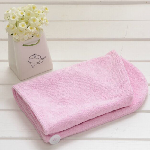 Salon Towel Coral Fleece Hair Towel Cap