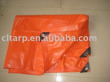 coated pe tarpaulin, already-made, plastic corner, pp rope in hem