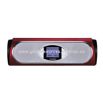 Speaker with FM Radio, 3W*2 RMS Power, LED Display with Lyric