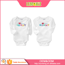 Top Quality Cotton Long Sleeve Infant Body Suit Baby Romper
