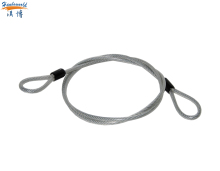 Mechanical alarm laptop security lock with key