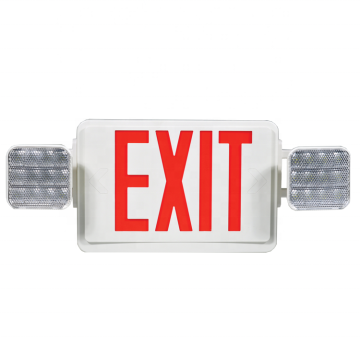 UL Listed LED emergency light combo exit sign