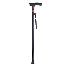 Aluminum Alloy Walking Stick with FM Radio and Alarm