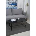 Black coffee table for office or living room