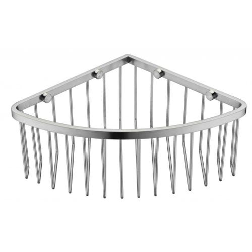 Single tier bath shelf basket