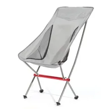 Aluminium High Back Folding Chairs with Carrying Bag for Travel