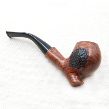 Hot fashion short round portable wood smoking pipe