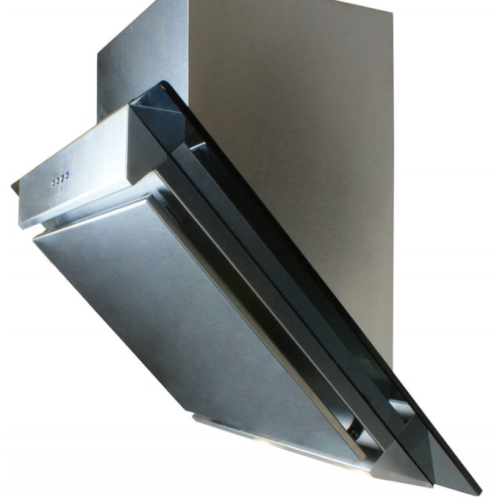 60CM Angled Glass and Steel Hoods