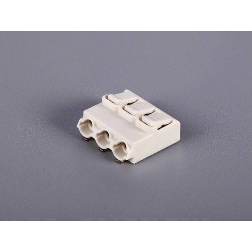 3 Poles PCB Screwless Push Wire Connectors