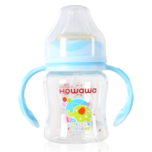 Weithals automatische PCTA Babyflasche mit Griff