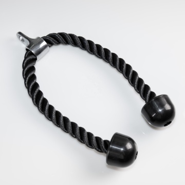 Professional Grade Tricep Pull Down Accessories: Heavy Duty Gym Cable Machine Attachments with Nylon Rope for Enhanced Fitness Exercises