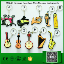 MG-45 Silicone Keychain Mini Musical Instruments