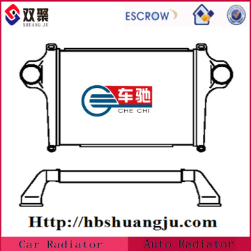 Dongfeng truck parts intercooler