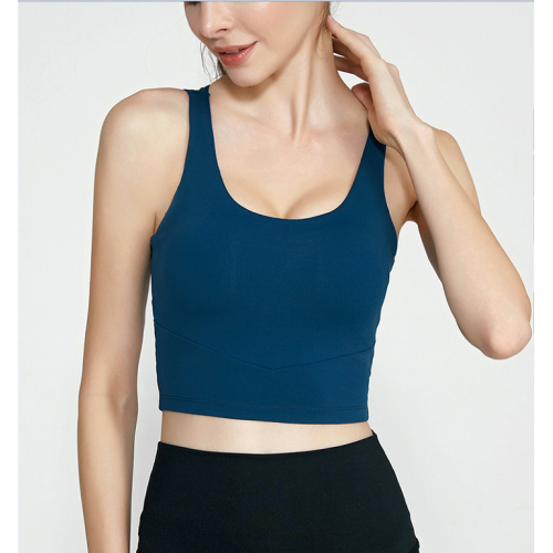 Cross Back Strappy Sports Bra