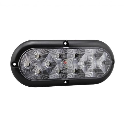 DOT 6 Inch Oval LED Truck Rear Stop Kit Cahaya
